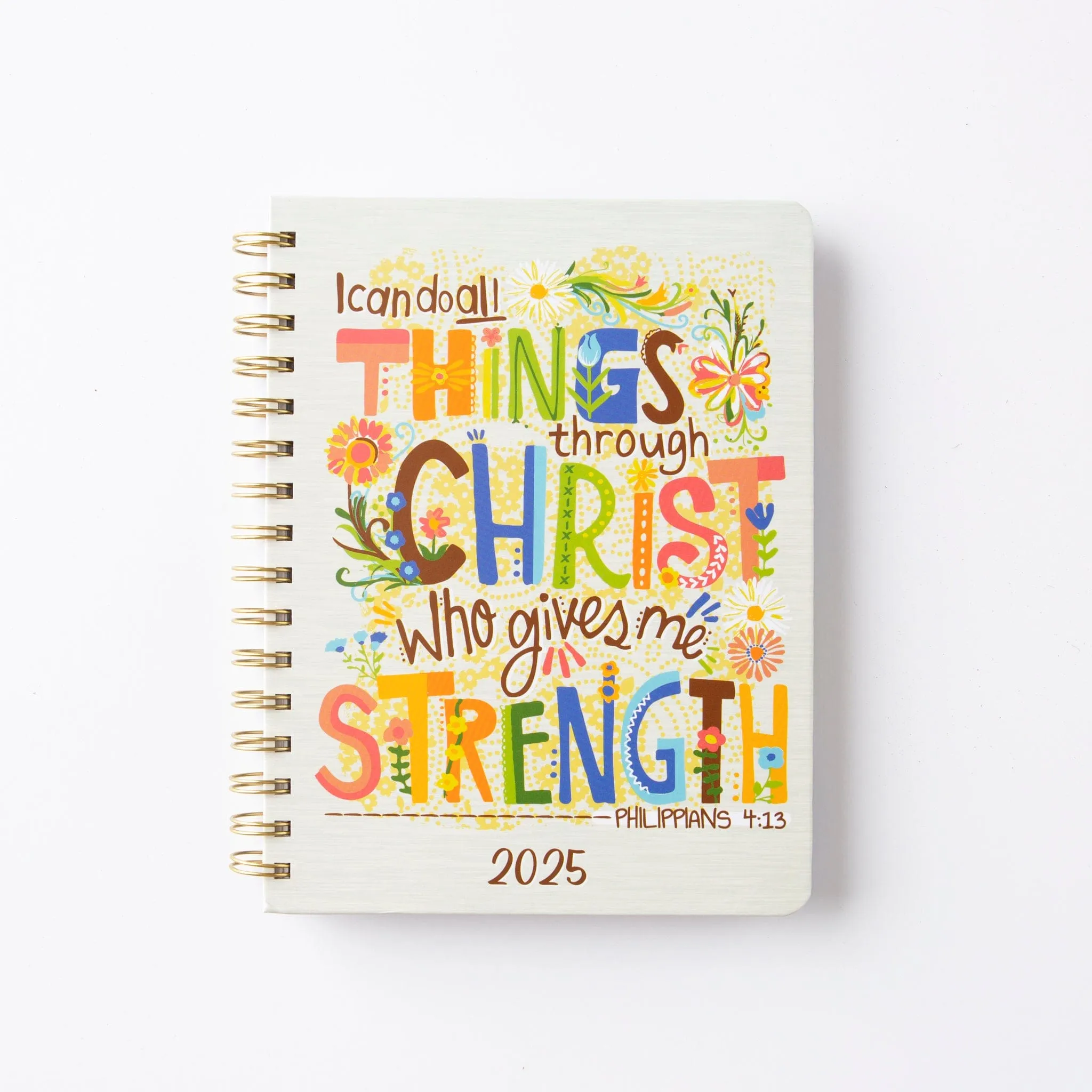 2025 Philippians 4:13 12-Month Planner