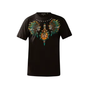 Affliction Men's Fire Breather Crew Neck Short Sleeve T-Shirt