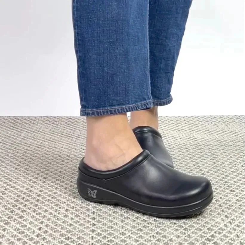 ALEGRIA WOMENS KAYLA - BLACK NAPPA