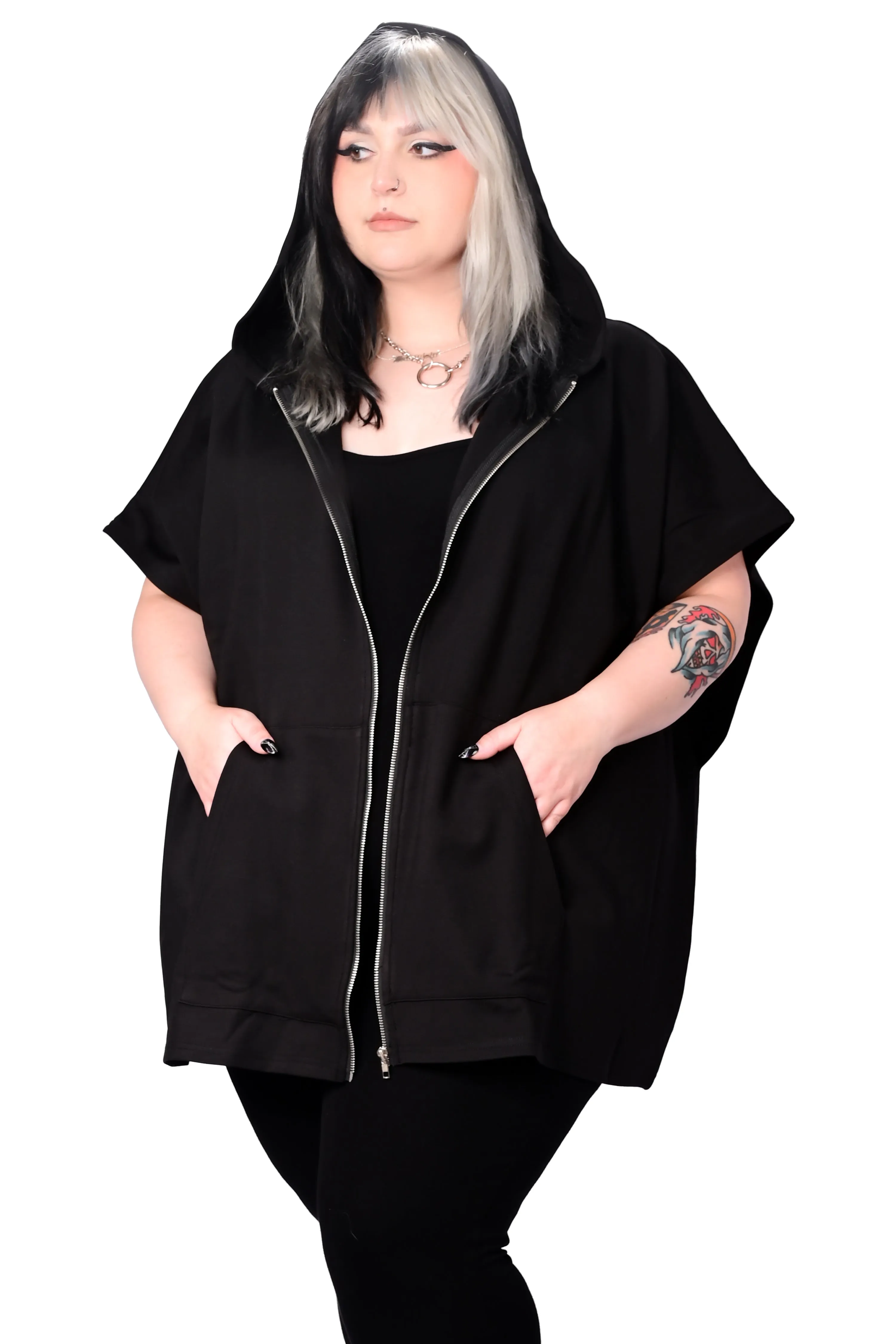 Avery Hooded Poncho