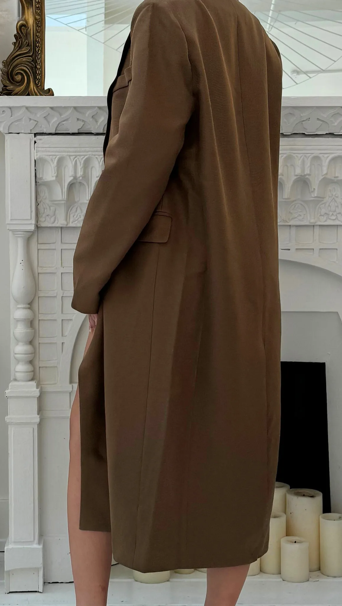 Brylee Coat - Walnut