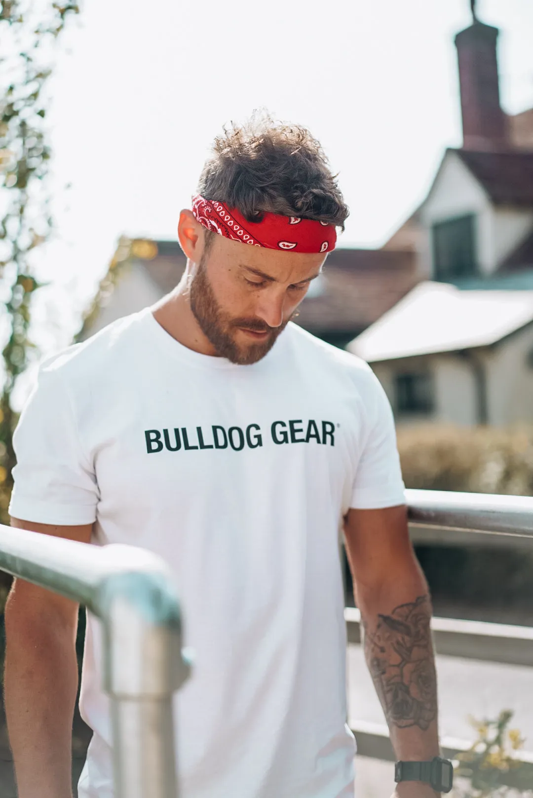 Bulldog Gear Tee - White - Unisex