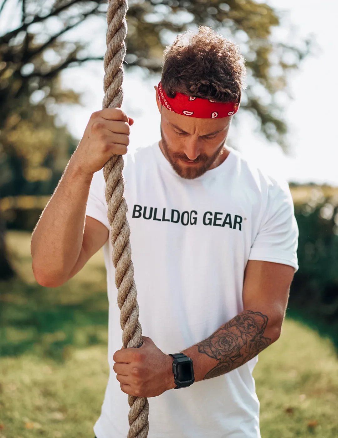 Bulldog Gear Tee - White - Unisex