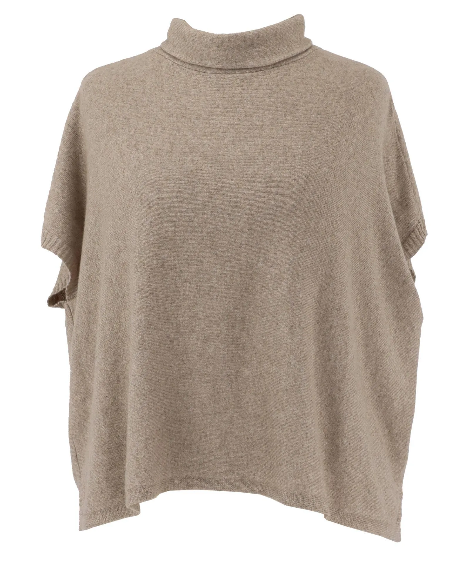 Cadenza Classic Cashmere Blend Tunic: Magenta