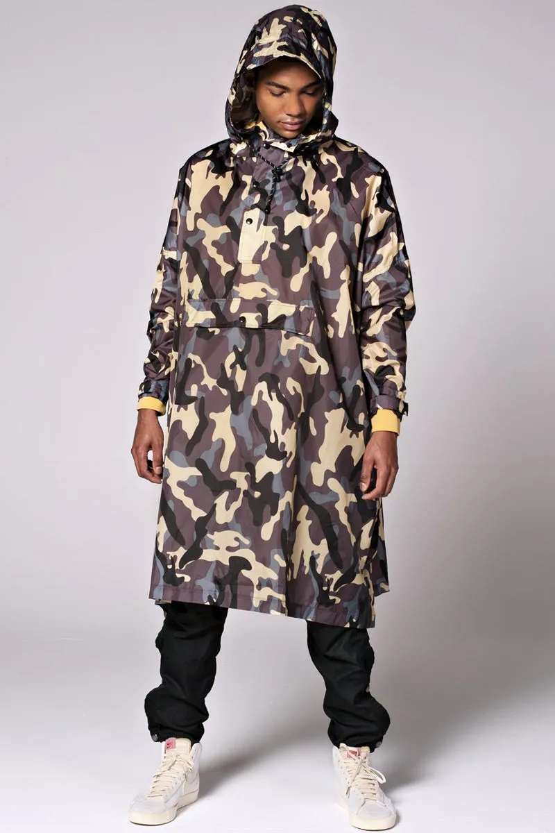Camo Poncho | Army | Regnponcho fra Rainkiss