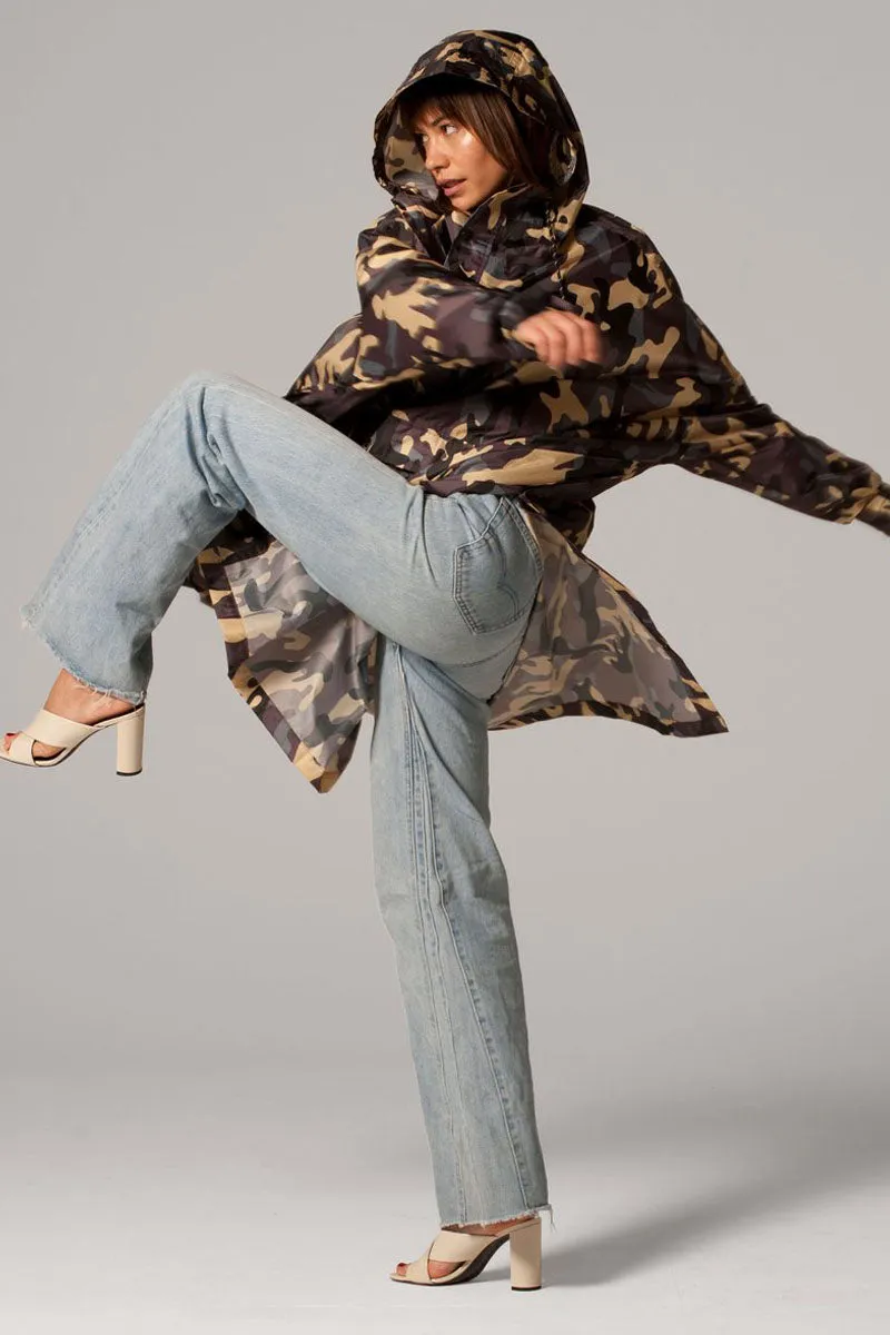 Camo Poncho | Army | Regnponcho fra Rainkiss