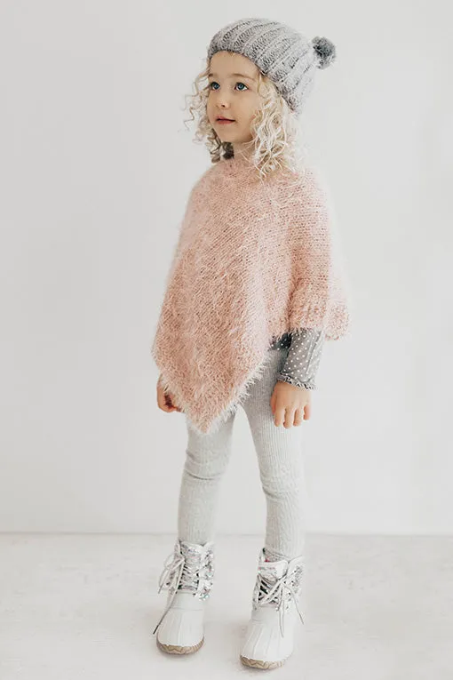 City Strolling Children's Fuzzy Poncho