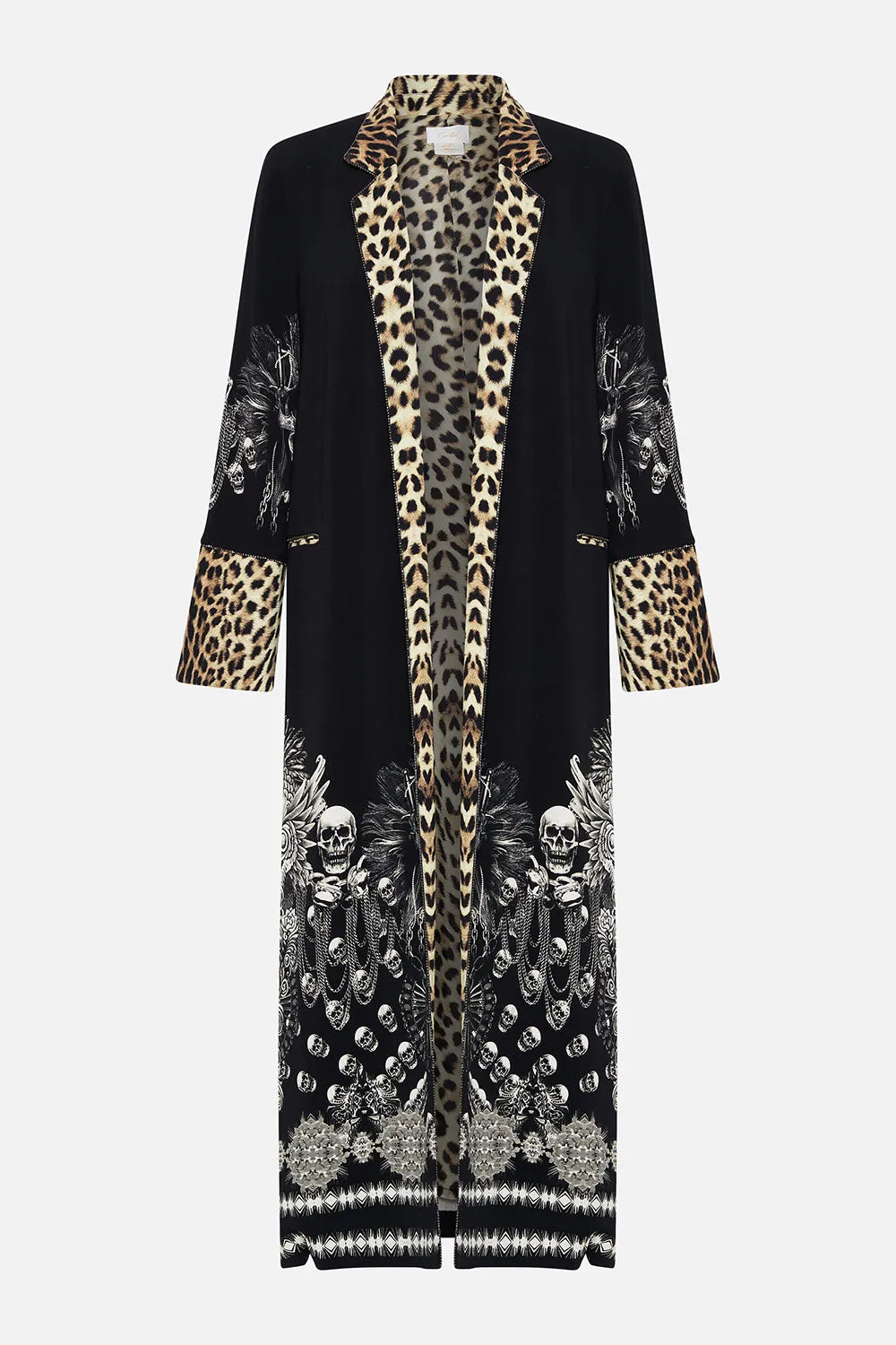 CUFFED SIDE SPLIT COAT ORDER OF DISORDER