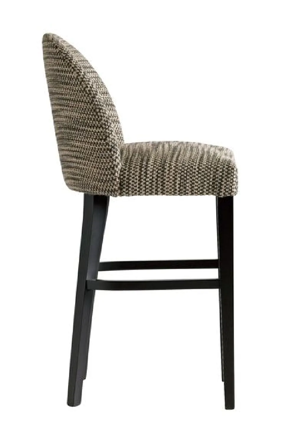 Curved Back Modern Barstool | Andrew Martin Matteo