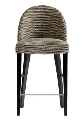 Curved Back Modern Barstool | Andrew Martin Matteo
