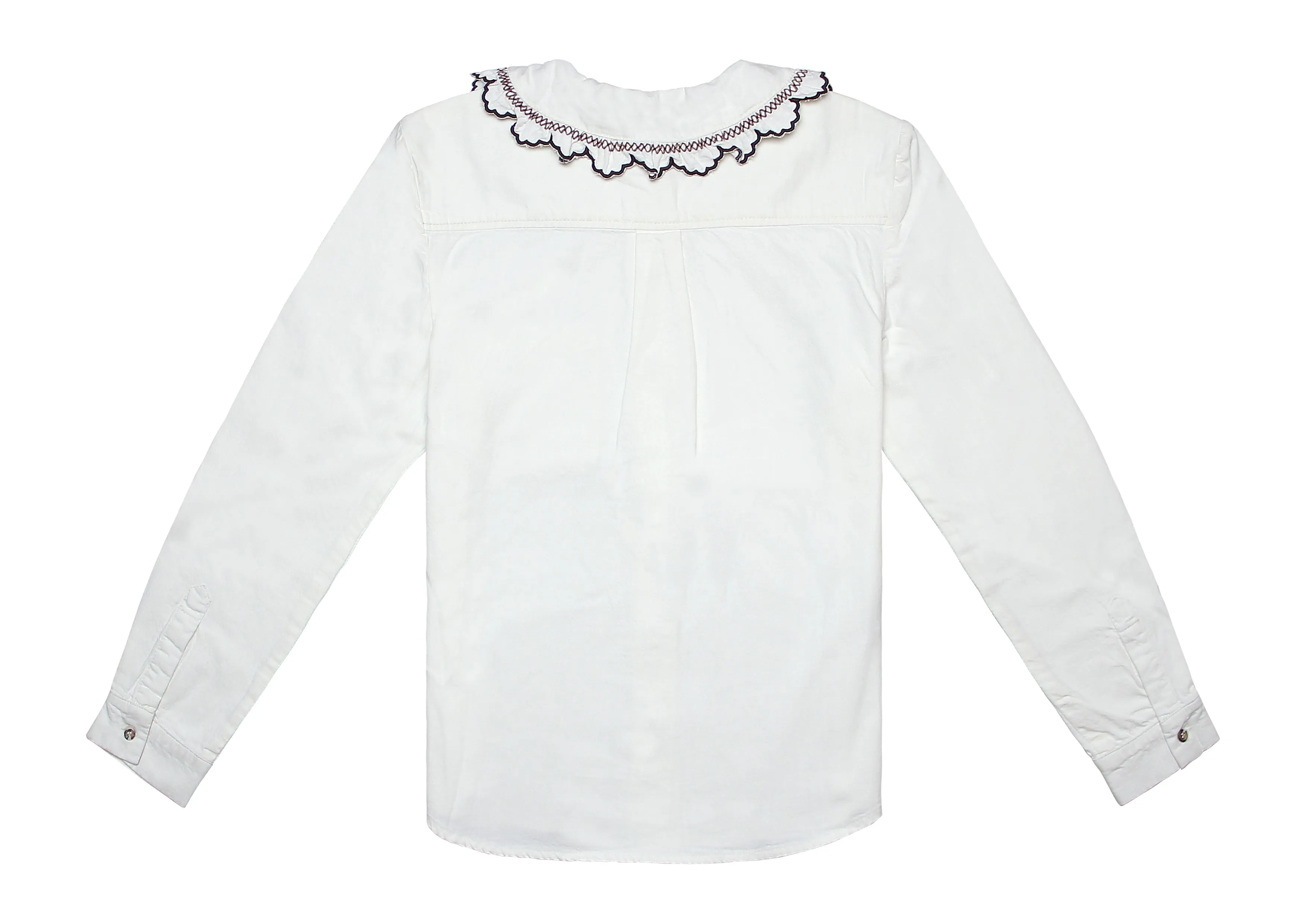 Delilah Blouse in Ecru