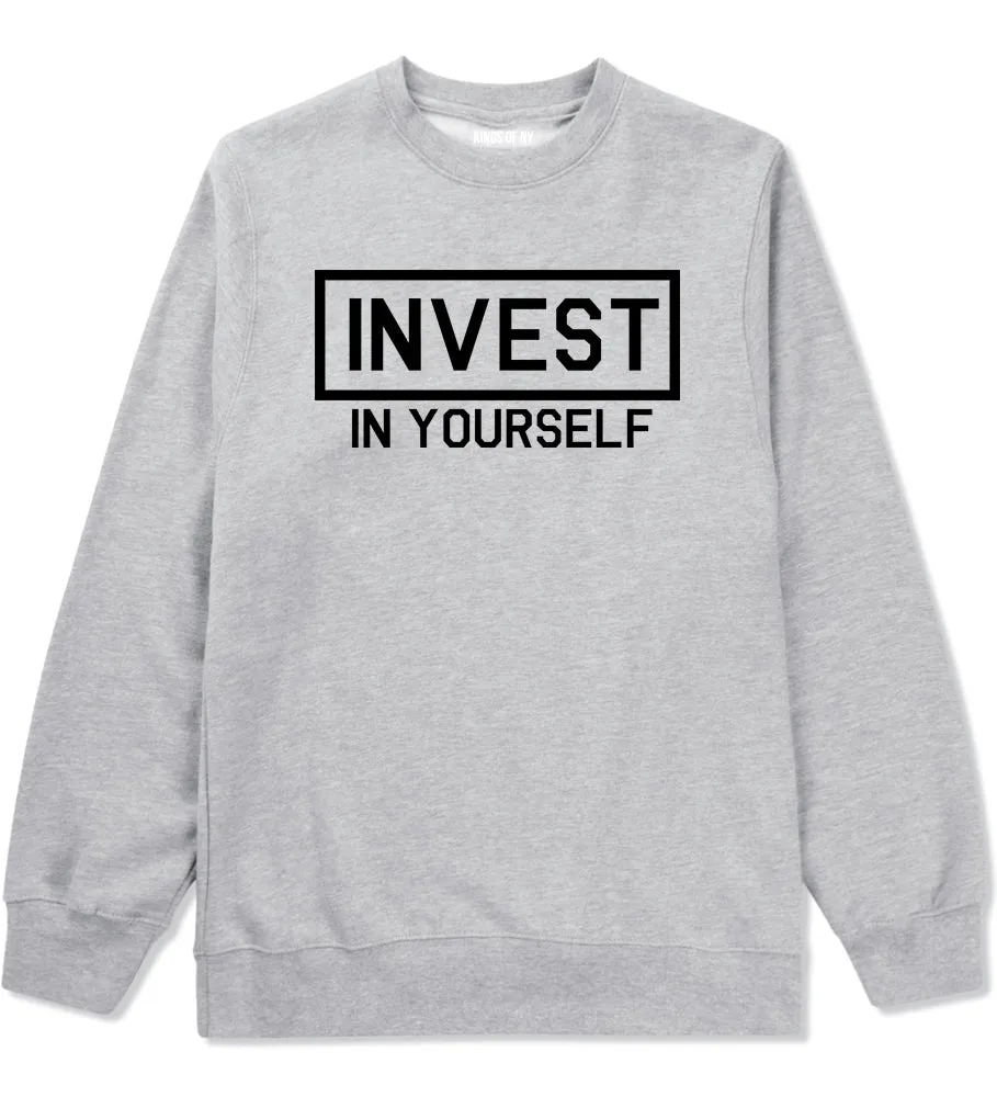 Invest In Yourself Mens Crewneck Sweatshirt