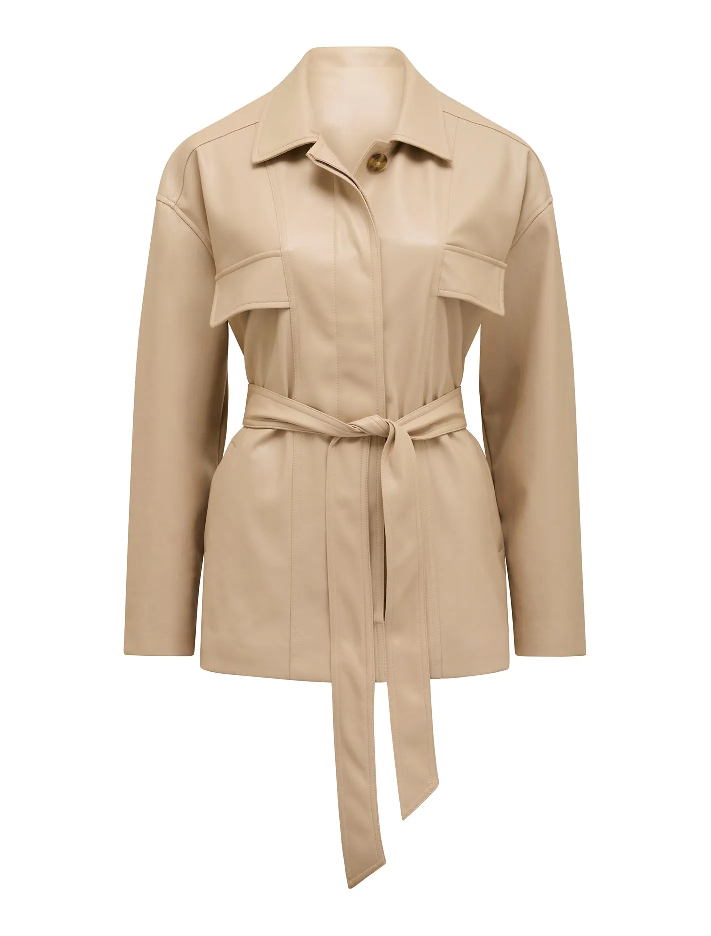 Karli PU Shacket