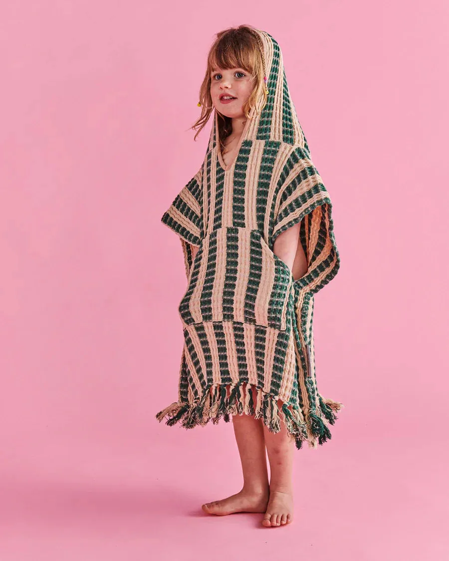 Kip & Co - Kids Waffle Poncho (Folklore)