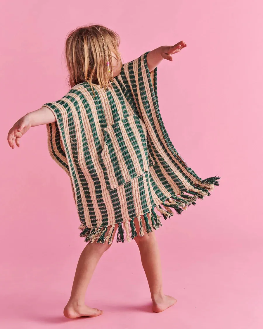 Kip & Co - Kids Waffle Poncho (Folklore)