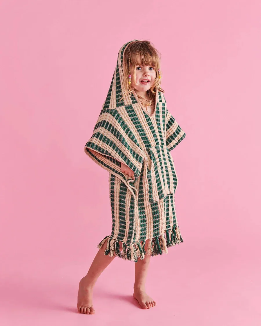 Kip & Co - Kids Waffle Poncho (Folklore)