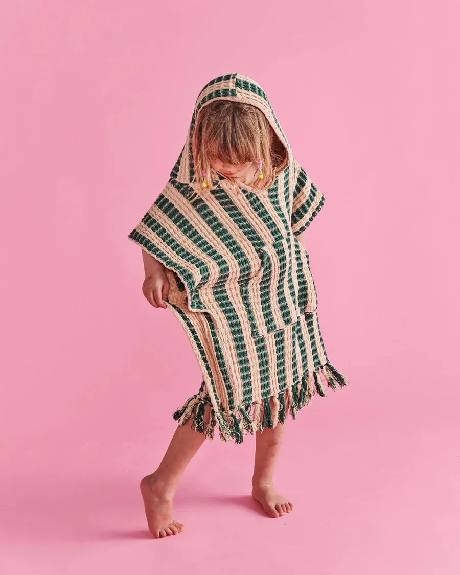 Kip & Co - Kids Waffle Poncho (Folklore)