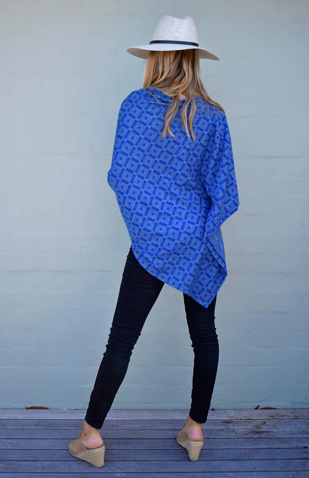 Leopard Patterned Poncho