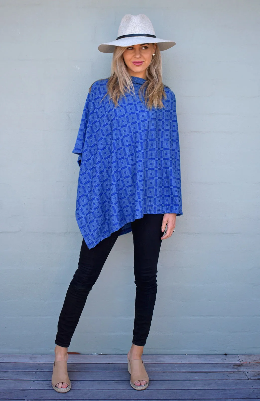 Leopard Patterned Poncho