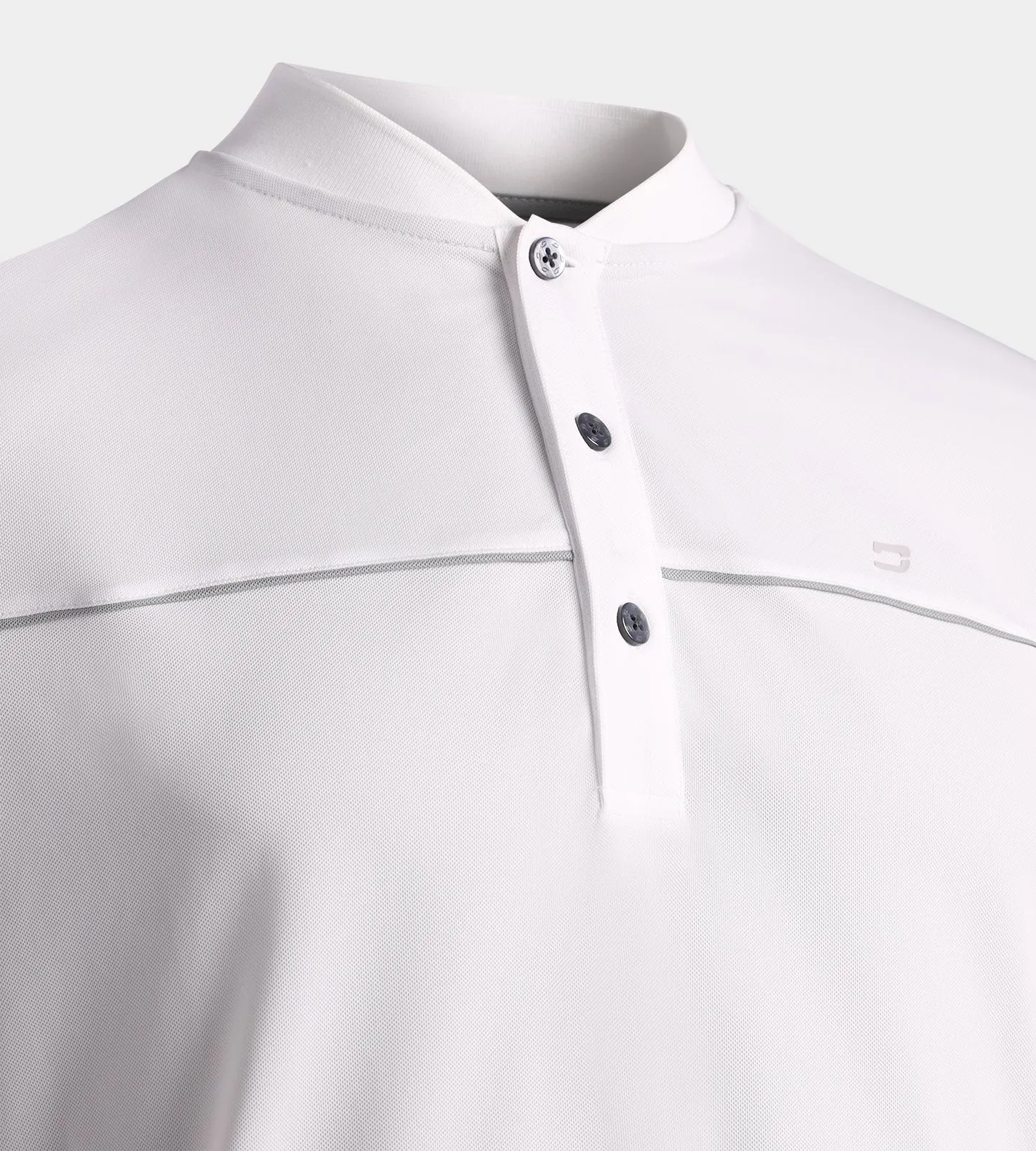 PRIME PIQUE POLO - WHITE