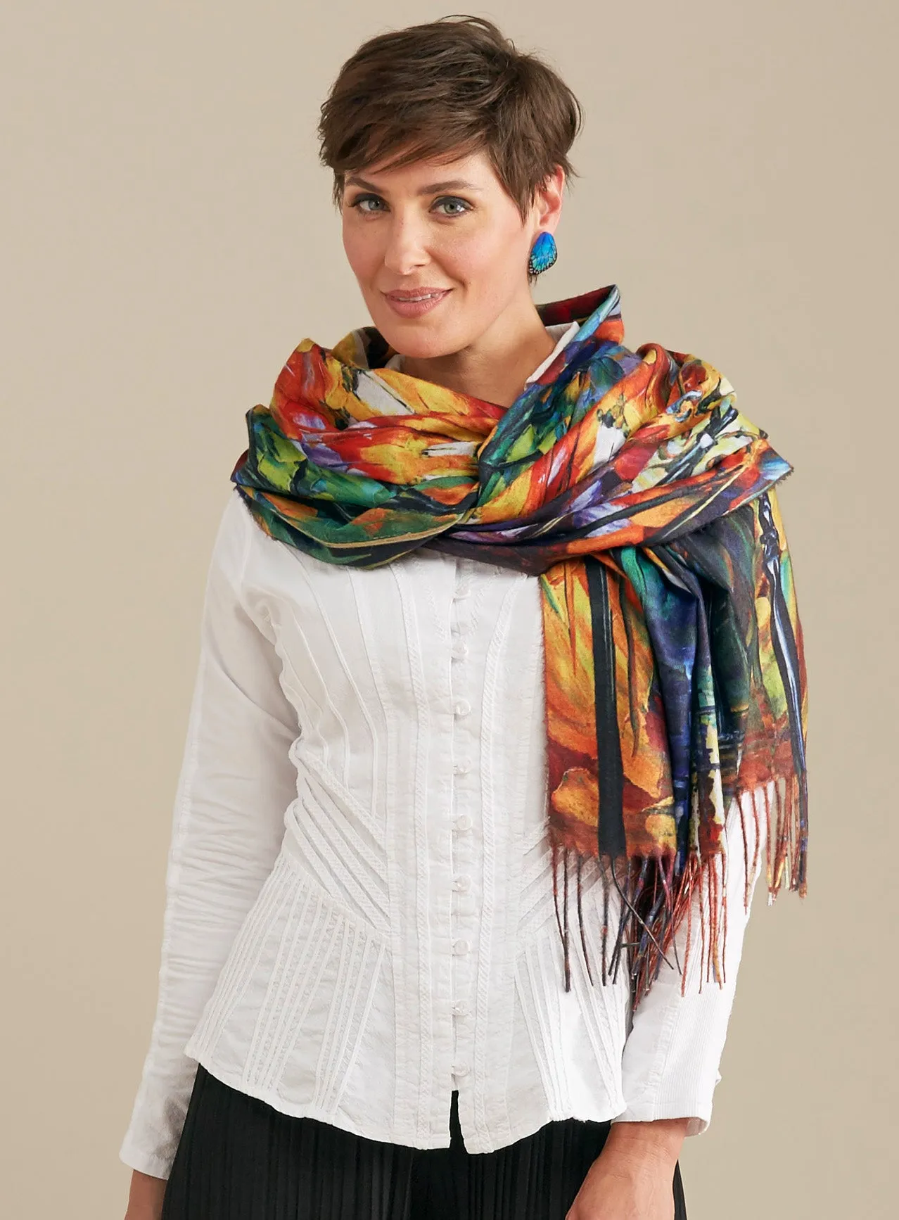 Rainbow Promenade Wrap
