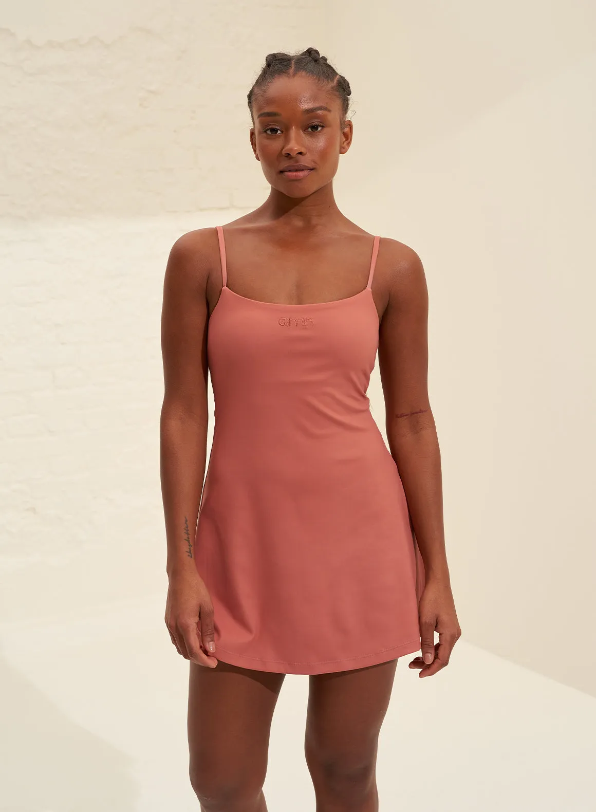 Rouge Soft Strap Dress