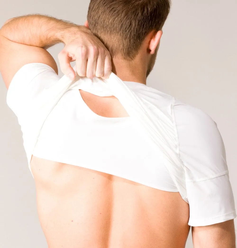 Swedish Posture - Men's Posture T-Shirt Posture Corrector Black or White