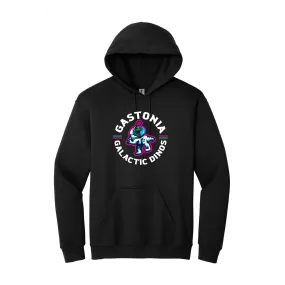 What If Galactic Dinos Heavy Blend Hooded Sweatshirt