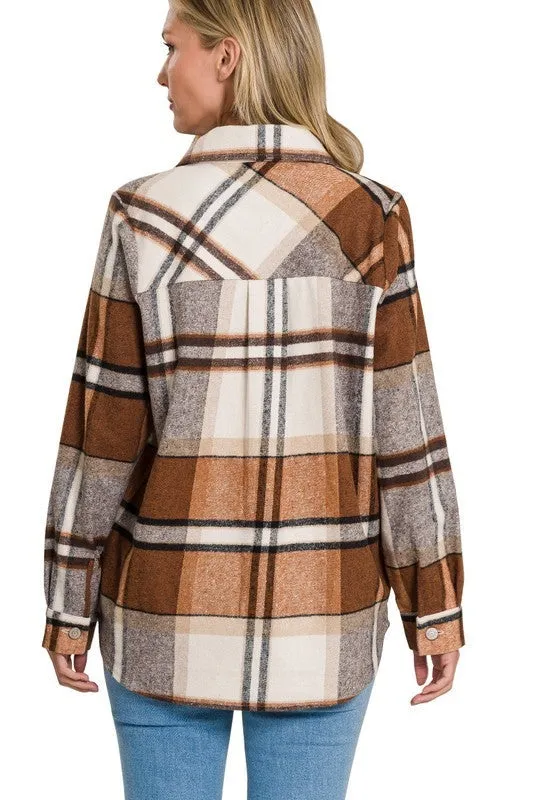 Yarn Dyed Plaid Shacket
