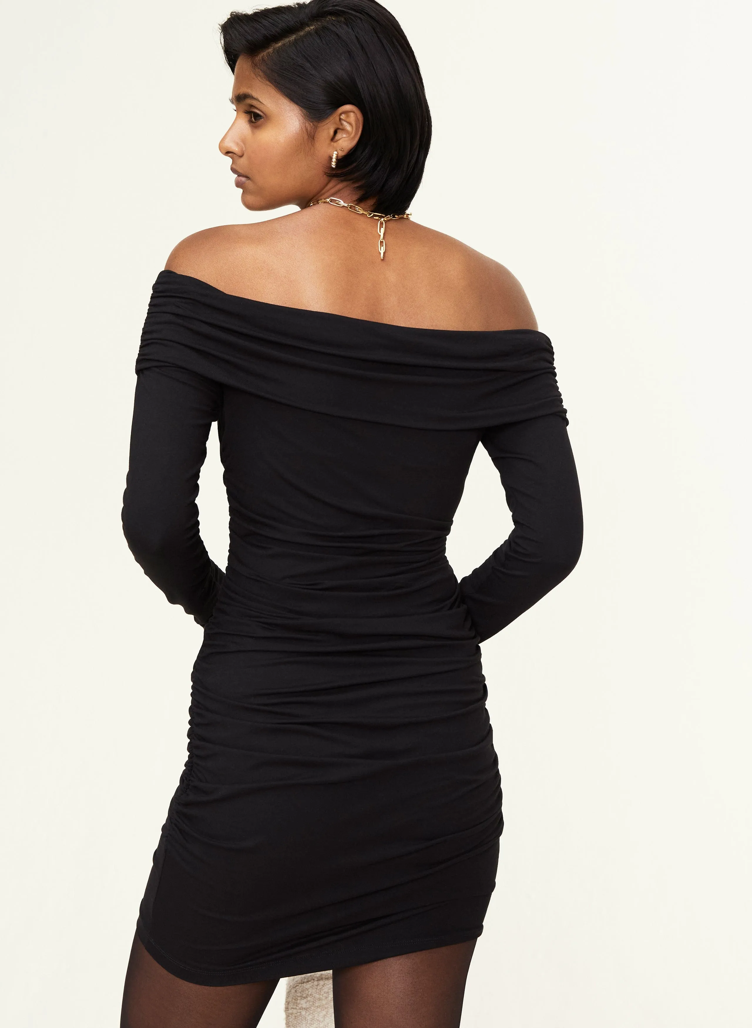 Zandra LENZING™ ECOVERO™ Dress | Caviar Black